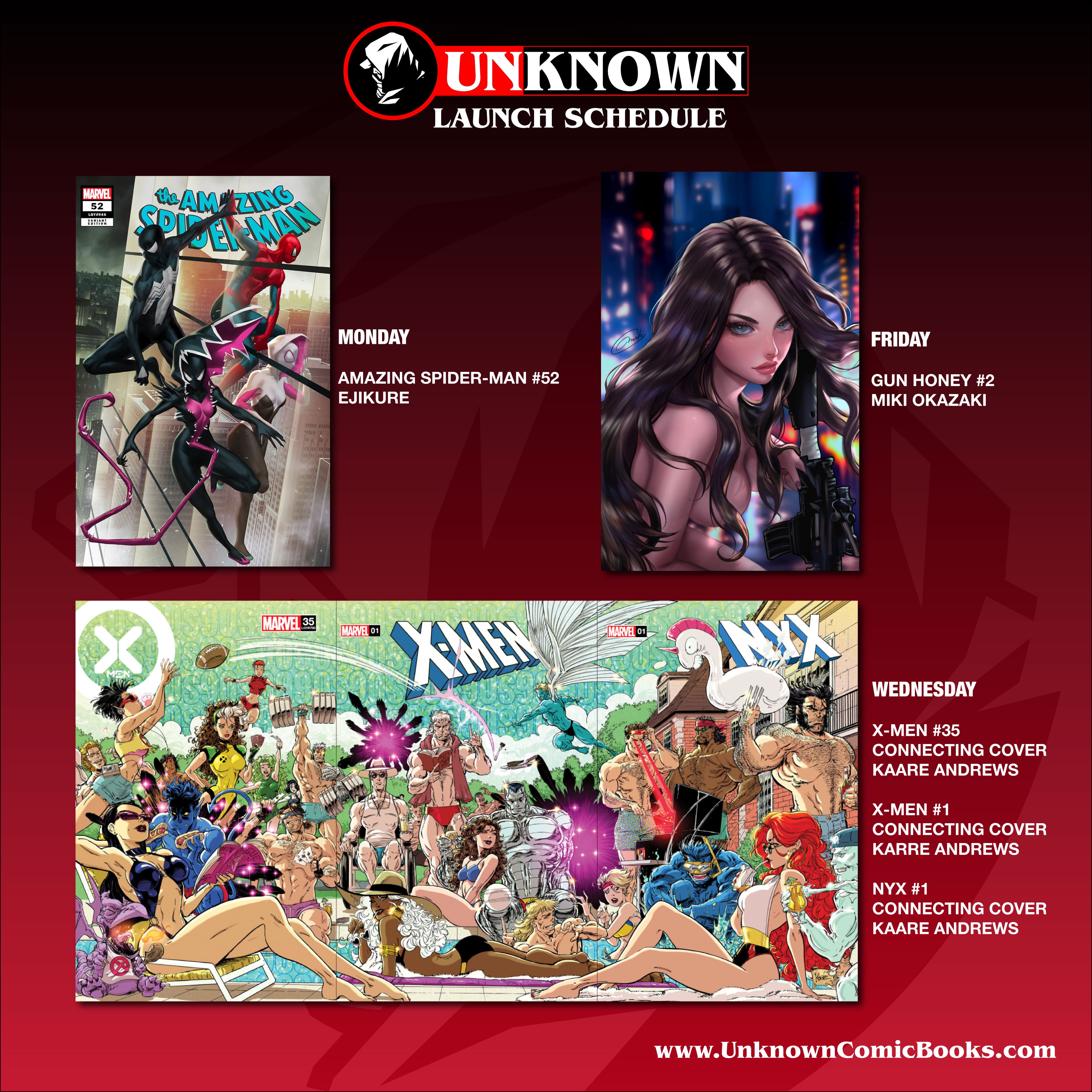 Swinging into Summer with Next Week's Exclusive Comic Launches at Unknown Comics! pen_spark