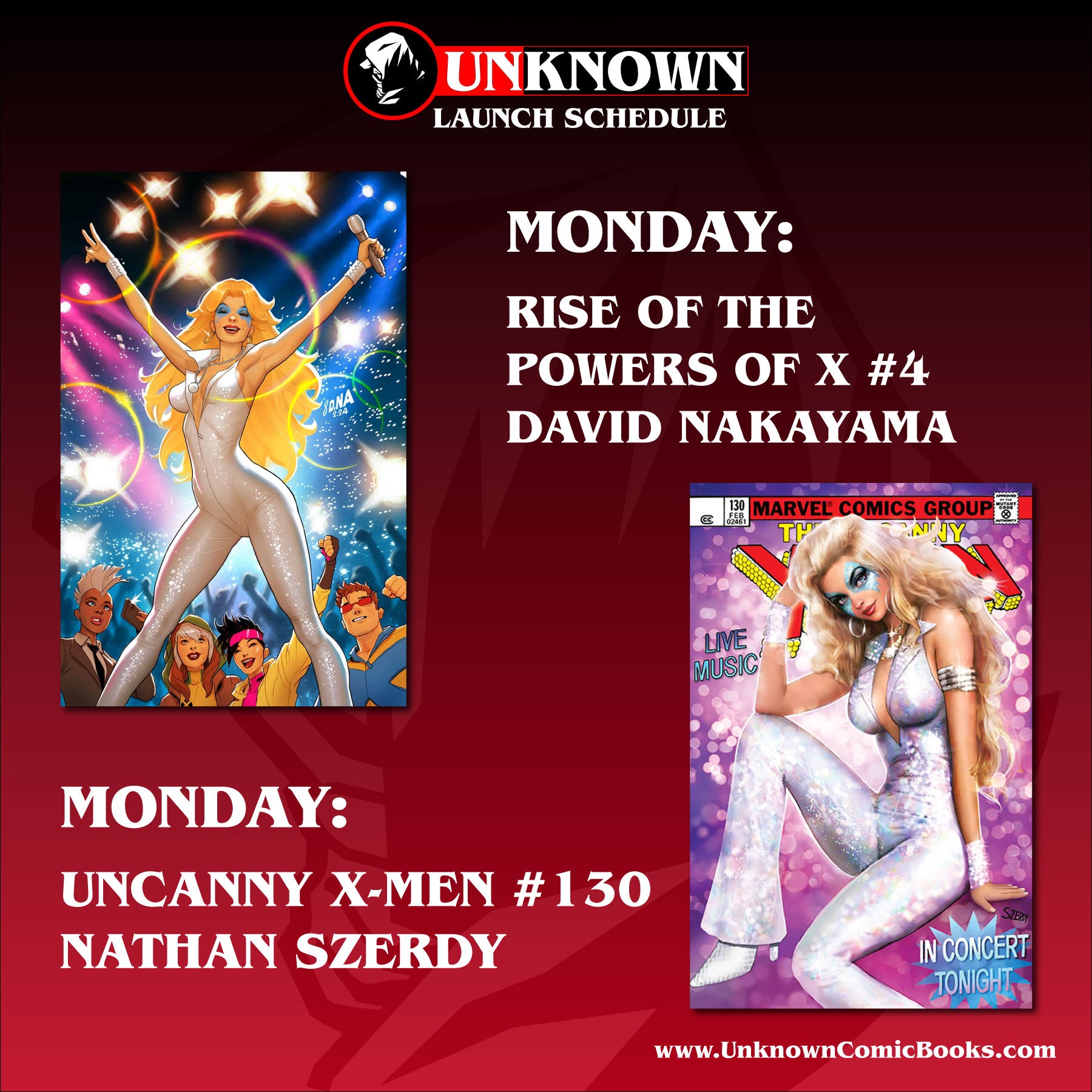 Dazzler Dazzles Unknown Comics with Exclusive Variants!