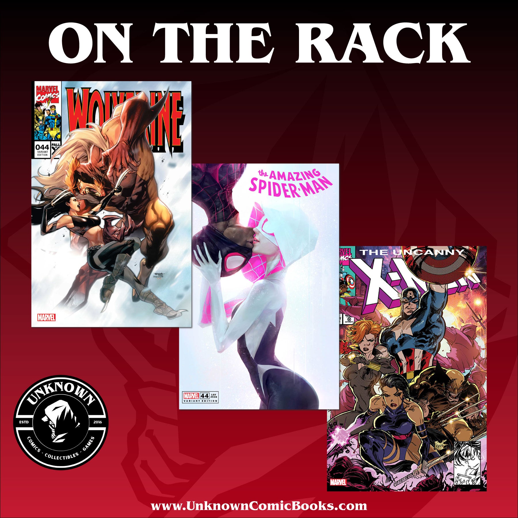 Three New Variants Swoop in at Unknown Comics: Get Ready for a Cover Art Adventure!