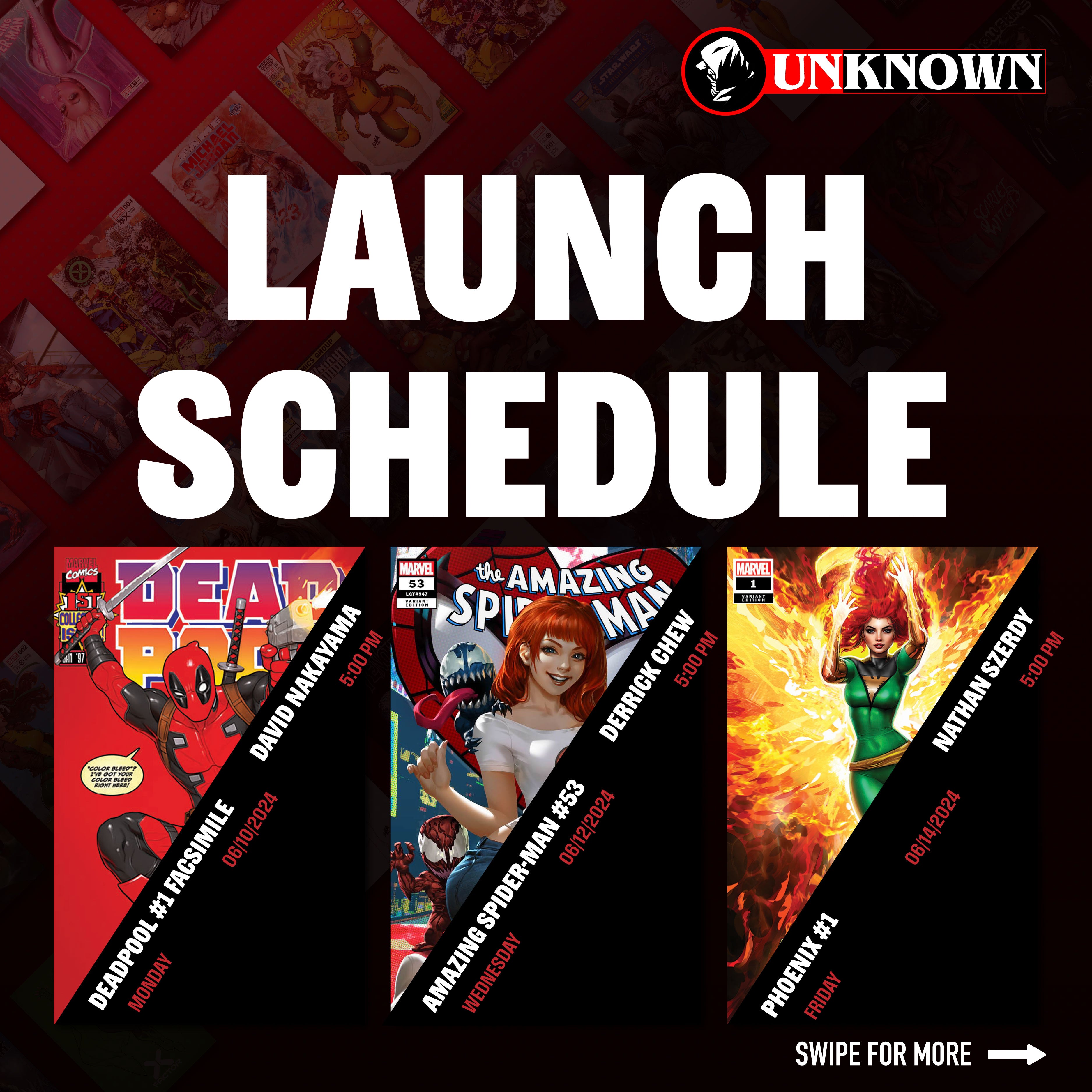 Get Ready for Next Week's Epic Unknown Comics Exclusives!