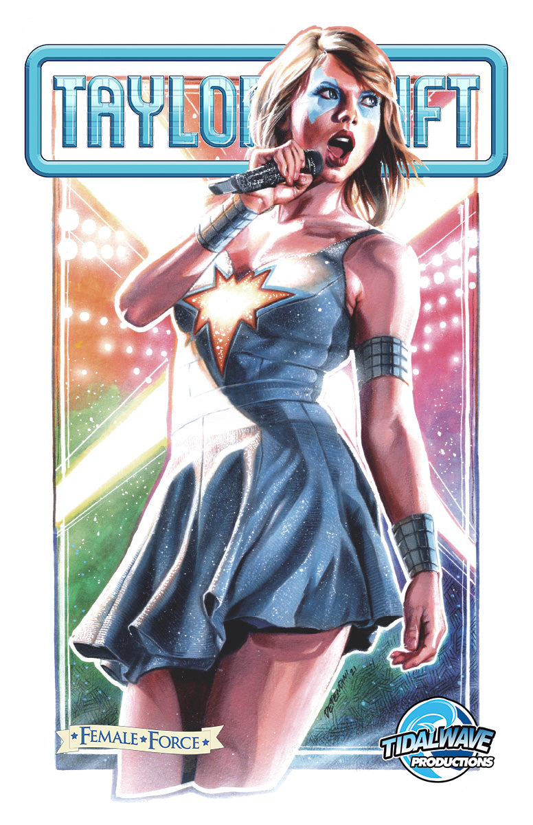 Female Force Taylor Swift Comic - Unknown Comics Exclusive