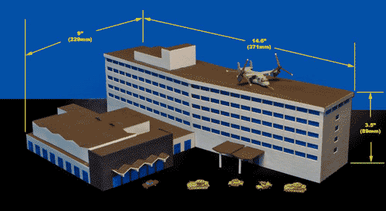 Kabul Hotel Intercontinental (Matboard) - 285CSS015