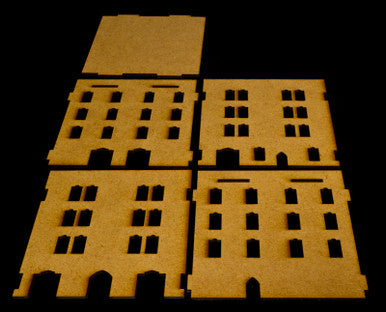 Middle East Four Story Building (MDF) - 15MMDF051