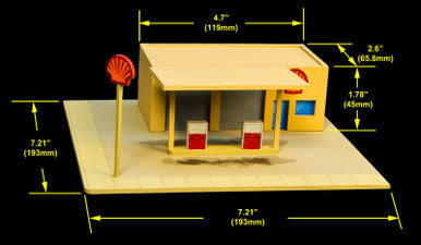 Gas Station (MDF) - 15MMDF053