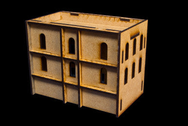 Middle East Three Story Building (MDF) - 15MMDF058