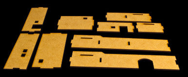 Walled Compound With Removable Roof (MDF) - 15MMDF030-R