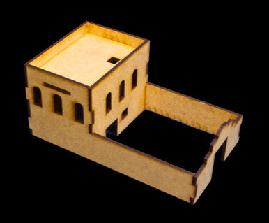 Walled Compound With Removable Roof (MDF) - 15MMDF031-R