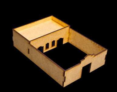 Walled Compound With Removable Roof (MDF) - 15MMDF035-R