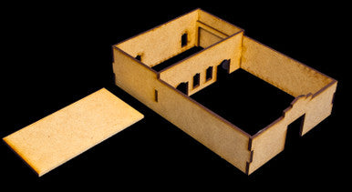 Walled Compound With Removable Roof (MDF) - 15MMDF035-R