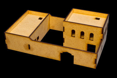 Walled Compound With Removable Roof (MDF) - 15MMDF037-R