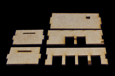 Middle East One Story Building - 28MMDF011