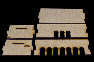 Middle East One Story Building - 28MMDF013