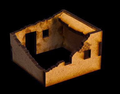 28mm Ruined Afghan Style Hovel - 28MMDF070