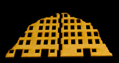 Ruined City Building - 28MMDF001