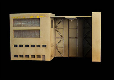 Mech Hangar / Shop (15mm Version)(MDF) - 15MMDF114