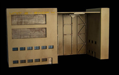Mech Hangar / Shop (15mm Version)(MDF) - 15MMDF114