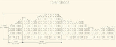 Ruined City Building (MDF) - 15MMDF267