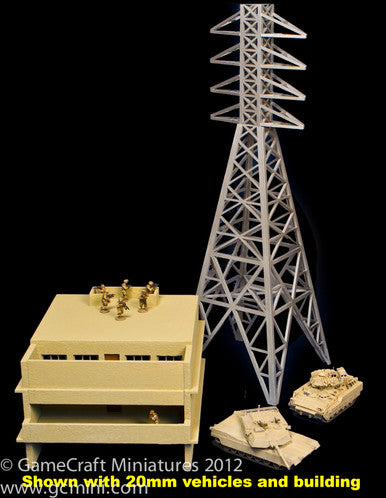 Power Transmission Tower, AKA Electricity Plyon (15mm & 20mm) (MDF) - 15MMDF123
