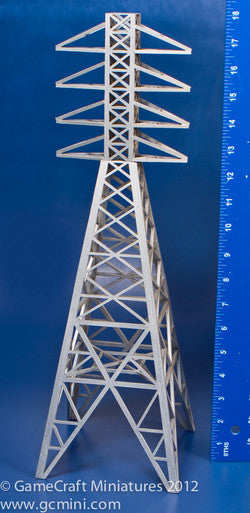 Power Transmission Tower, AKA Electricity Plyon (15mm & 20mm) (MDF) - 15MMDF123