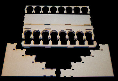 Paint Rack - 36mm Polly Scale / Tamiya 10ml and Larger Craft Paints