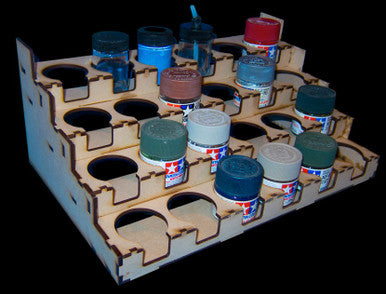 Paint Rack - 40.6mm Tamiya 23ml