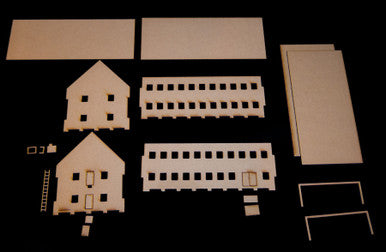 Barracks (MDF) - 15MMDF125
