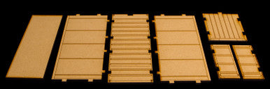 20' Shipping Container (With Open Door) - 28MMDF151-2