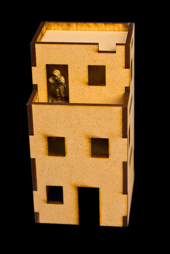 3 Story Building (MDF) - 15MMDF130