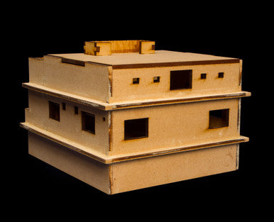 Osama Bin Laden's Home (MDF) - 15MMDF150