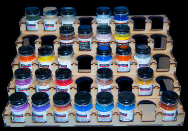 Paint Rack - 32mm Model Master - Mission Models