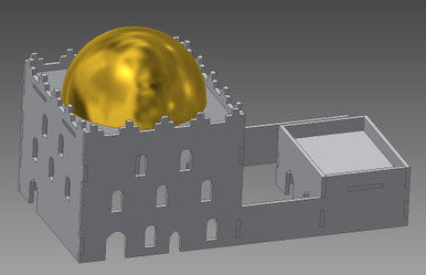 Mosque (MDF) - 15MMDF041