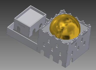 Mosque (MDF) - 15MMDF041