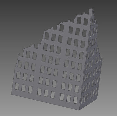 Ruined City Building - 28MMDF001-1