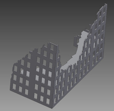 Ruined City Building - 28MMDF003-1