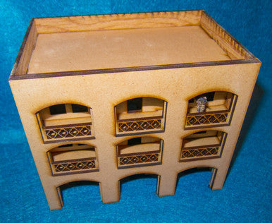 28mm Middle East Three Story Building - 28MMDF152