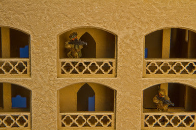 15mm Middle East Three Story Building (MDF) - 15MMDF151