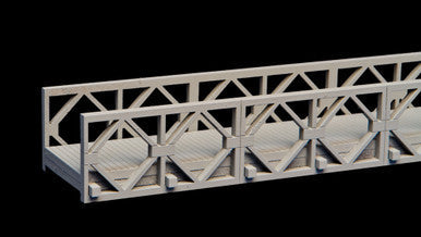 Bailey Bridge, 8.45" long (MDF) - 15MMDF270-1
