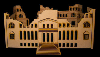 15mm WWII Government Building (MDF) - 15MMDF350-1
