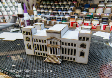 6mm WWII Government Building - 285CSS034-2