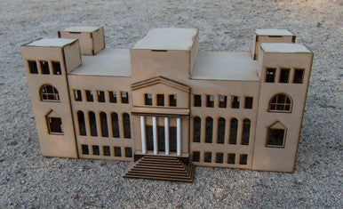 15mm WWII Government Building (MDF) - 15MMDF350-2