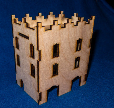 Middle East Three Story Building With Removable Roof (MDF) - 15MMDF022-R