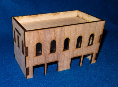 Middle East Two Story Building (MDF) - 15MMDF021