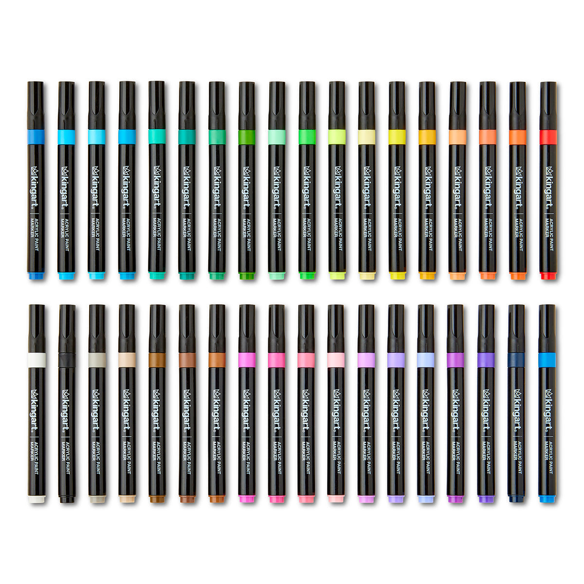Acrylic Paint Markers 36 Colors