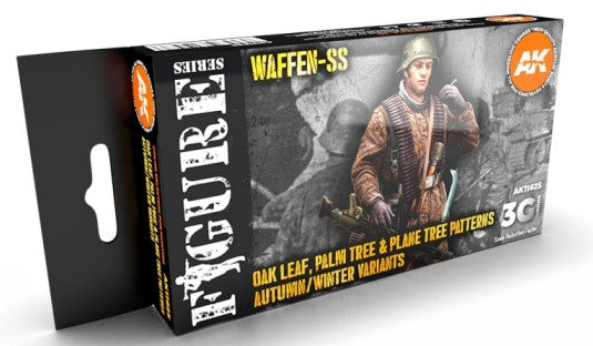 AK Interactive 11625 Figures Series: Waffen SS Oak Leaf/Tree Patterns Autumn/Win