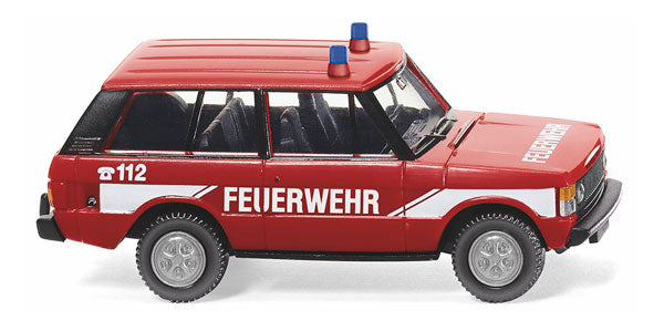 Wiking 010503 1/87 Scale Fire Brigade - 1970 Range Rover High Quality