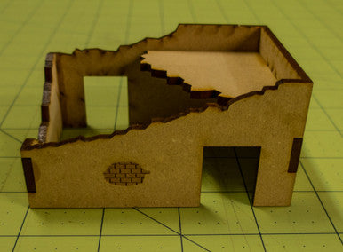 Middle East One Story Building (MDF) - 15MMDF010-D