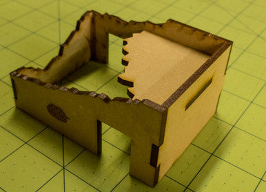 Middle East One Story Building (MDF) - 15MMDF010-D