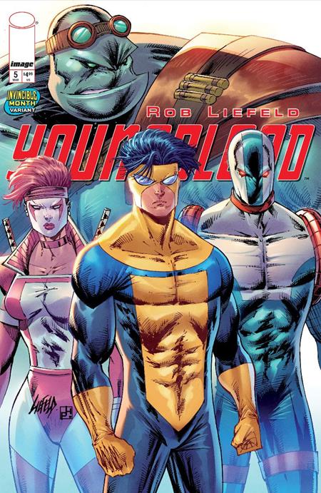 YOUNGBLOOD #5 CVR E ROB LIEFELD INVINCIBLE TEAM UP VAR (MR) (03/25/2026)