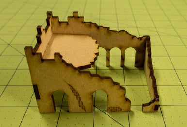 Middle East One Story Building (MDF) - 15MMDF012-D