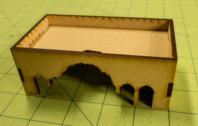 Middle East One Story Building (MDF) - 15MMDF013-D